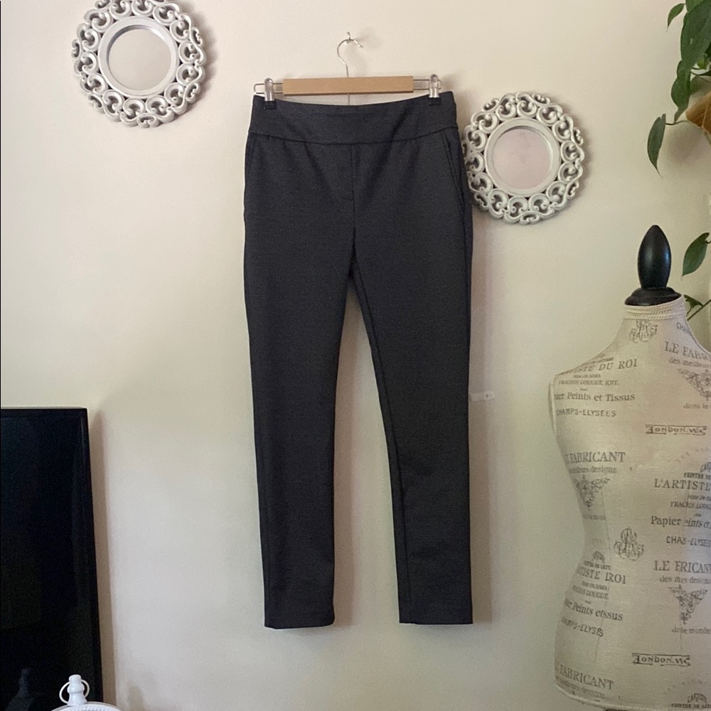 Dalia Charcoal Straight Leg Pants